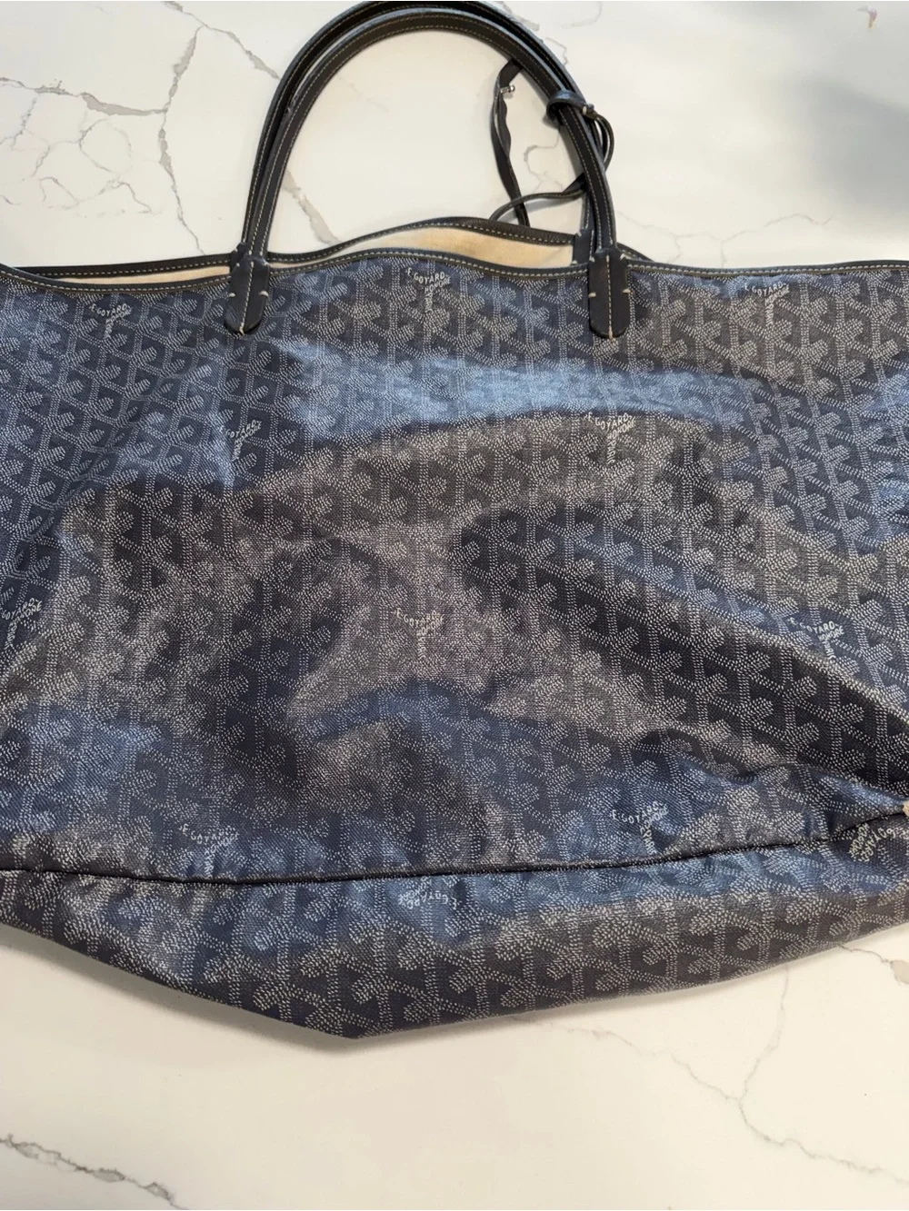 Goyard St. Louis Tote in Gray